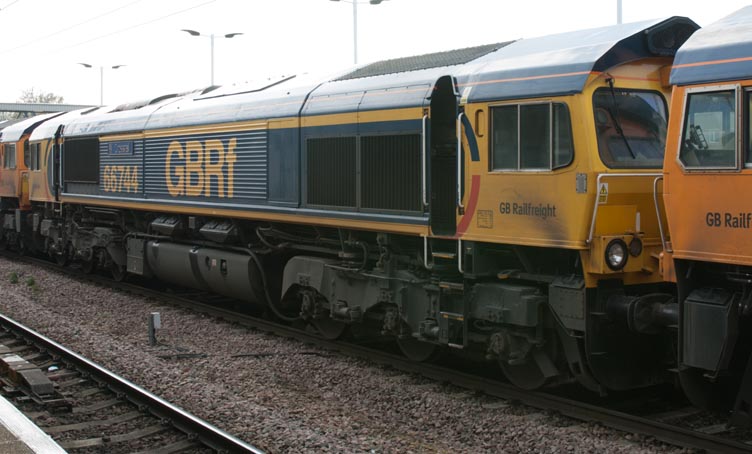 GBRf class 66744 'Crossrail'  