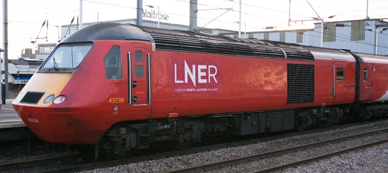 LNER HST 43238 on Saturday the 14th of December 2019 