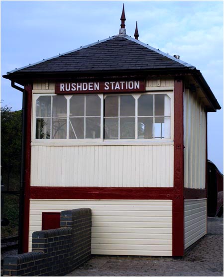 Rushden Station signal box
