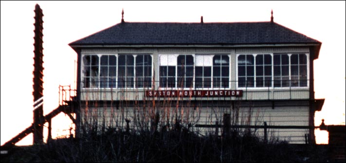 Syston North Junction signal box 