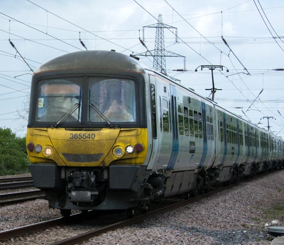 Great Northern class 365540 17th of April in 2016 