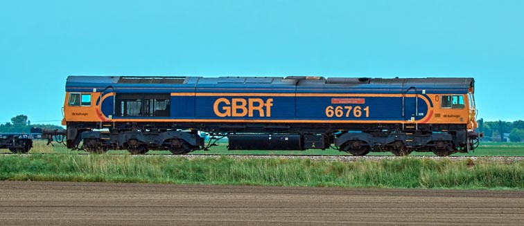GBRf class 66709 at Tuves on the18th May 2022 .