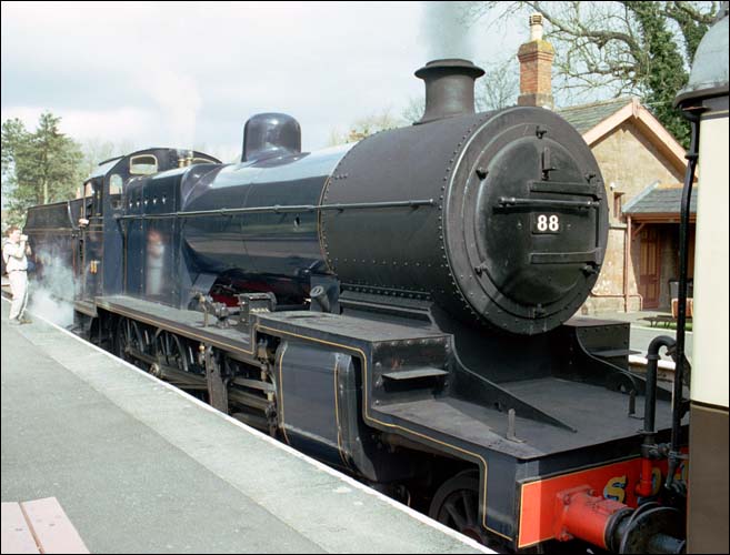 SDJR no.88 at the West Somerset Railway
