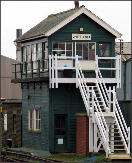 Whittlesea signal box in 2004