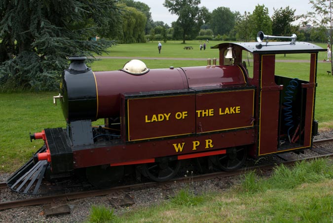 WPR Lady of the Lake on display at Wicksteed Park in 2007
