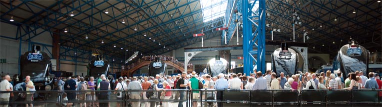 The Great Gathering at the National Railway Museum in York 