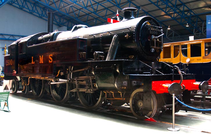 LMS 4-6-2T in the Great Hall at the NRM in 2008