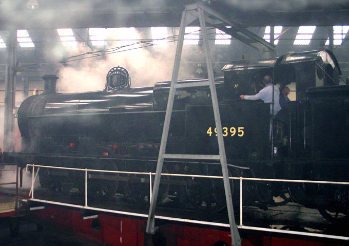 Super D 49395 on the turntable 