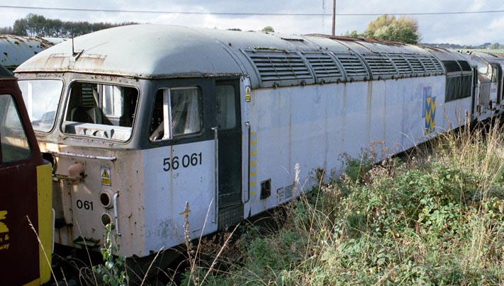  Class 56 061 at Barrow Hill 