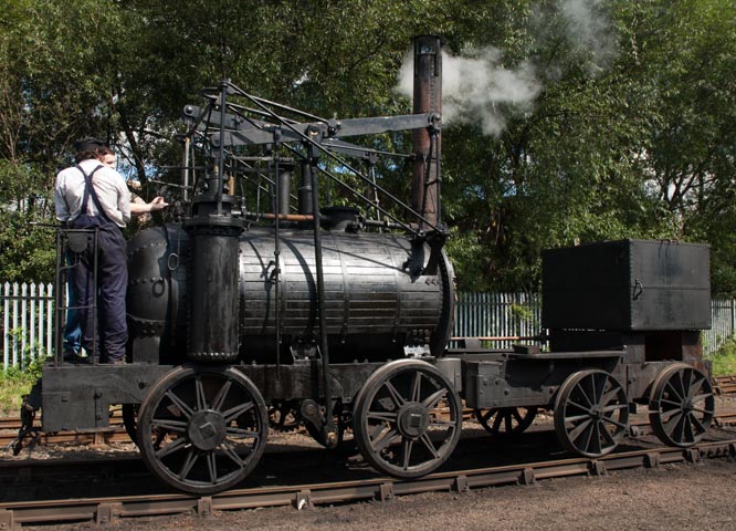 "Puffing Billy"  at Barrow Hill 