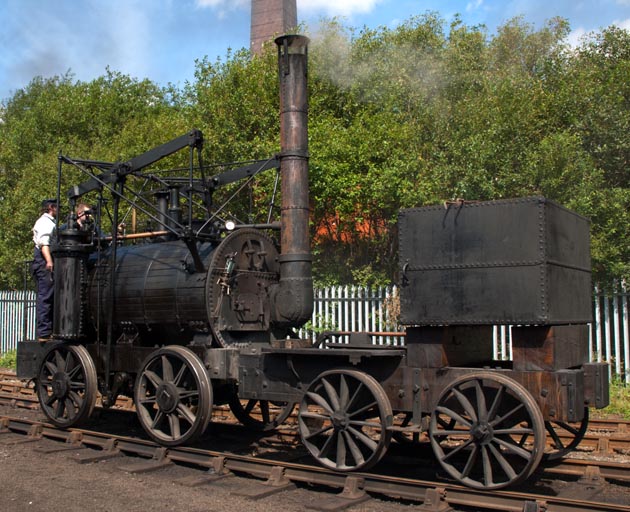 "Puffing Billy"  at Barrow Hill in 2008