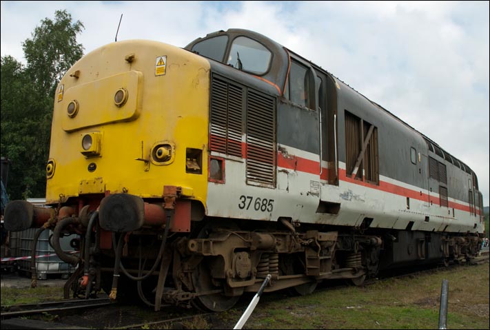 Class 37685 at Carnforth in 2008