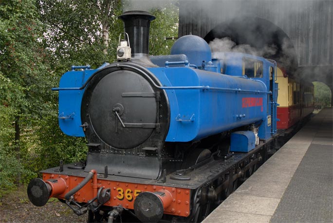 Great western 0-6-0ST no 3650 painted blue