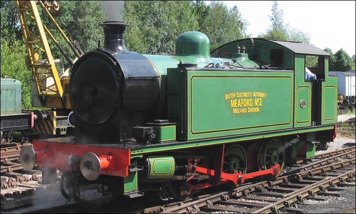 Meaford No.2 at The Foxfield Light Railway