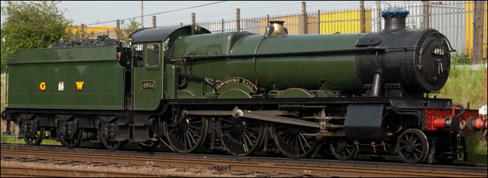 GWR 4-6-0 Hall class locomotive 4953 Pitchford Hall 