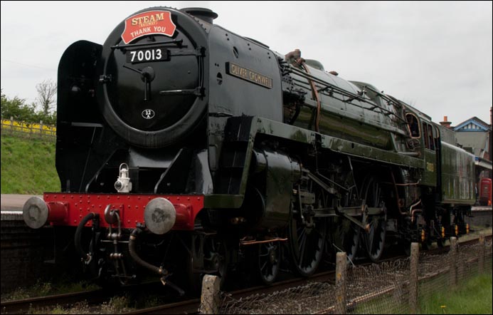 70013 Oliver Cromwell at Quorn and Woodhouse
