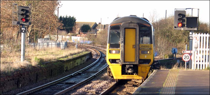 158783 comes into March station 