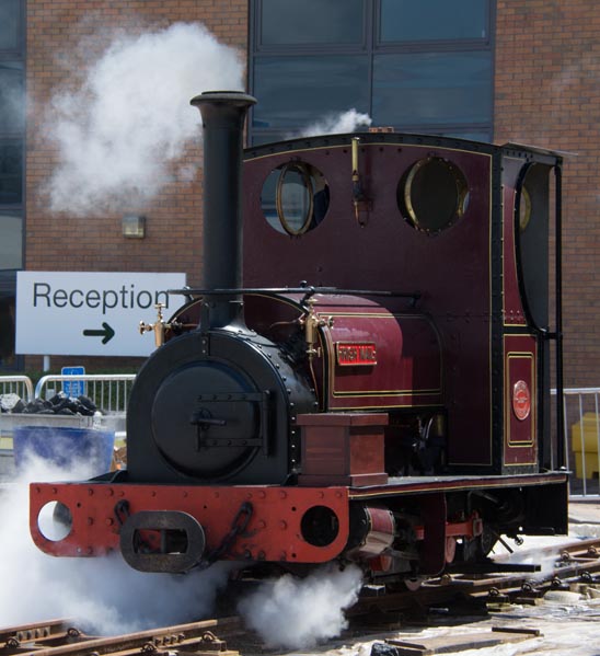0-4-0ST narrow gauge steam Hunslet quarry locomotve Irish Mail 