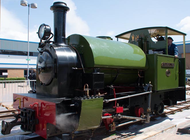0-4-2 ST narrow gauge steam Hunslet quarry locomotve Trangkil No.4