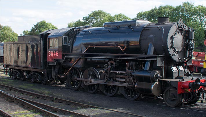 6046 at Wansford station at Nene Valley Railway 