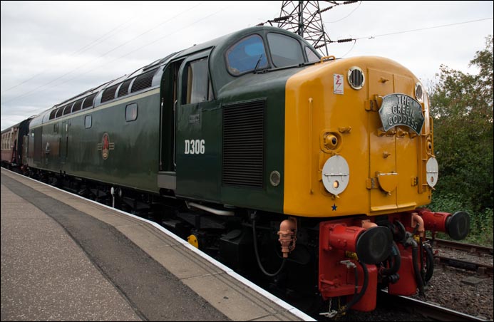 D306 at the Peterborough Nene Valley railway station 