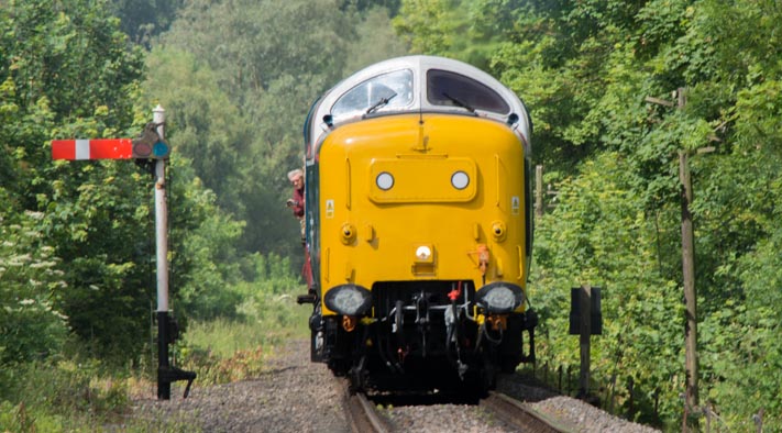Deltic as class 55018 