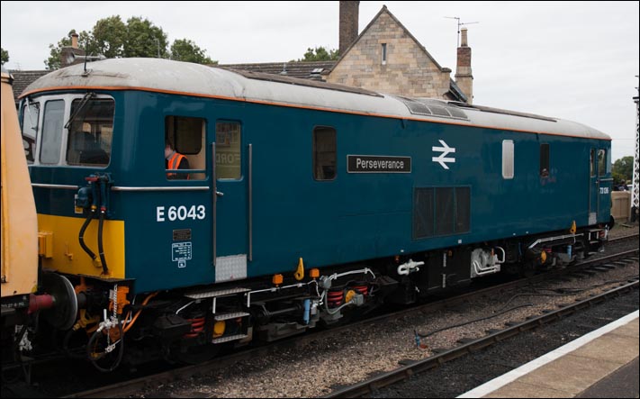 Class 73136 Persererance at Wansford in 2008