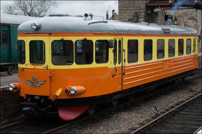 Swedish State Railways Y7 Railcar no.1212 
