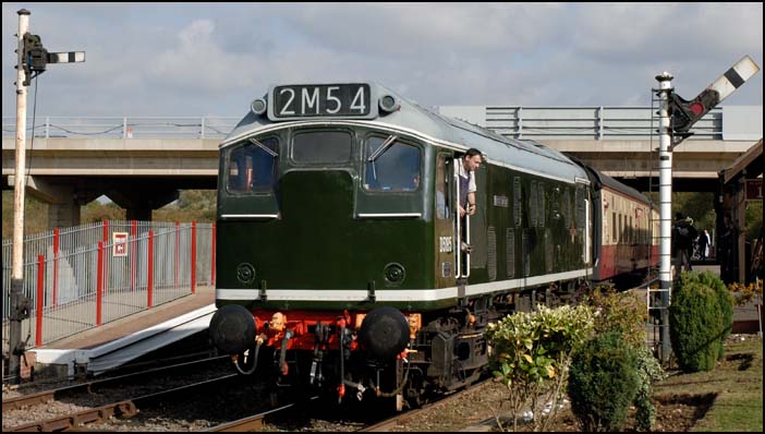 D5185 at Orton Mere on the NVR