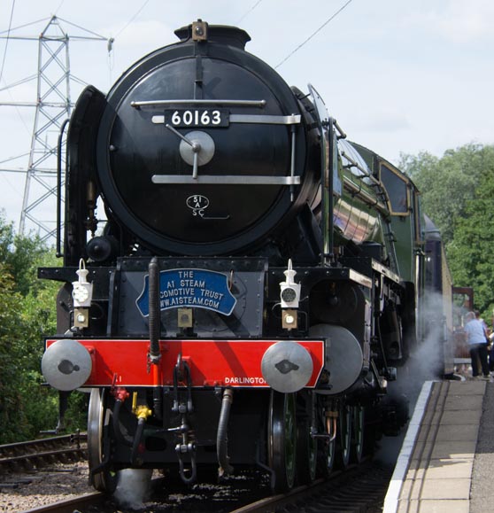 Tornado on the 28th of  August in 2015  at the Nene Valley's Peterborough station