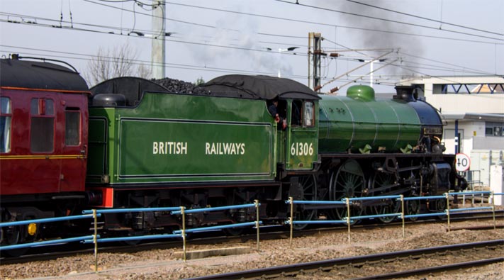 B1 Mayflower in early British Railways green 