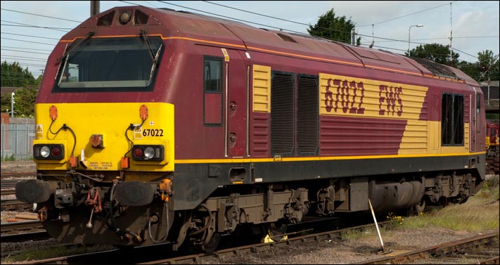 class 67022 14th of June 2013