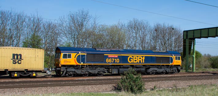 GBRf class 66710 Phill Packer
