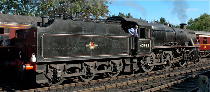 42968 at Bridgnorth station in 2009