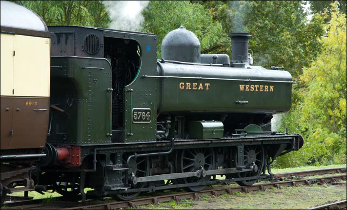 45764 at the Severn Valleys Hamton Loade station in 2009