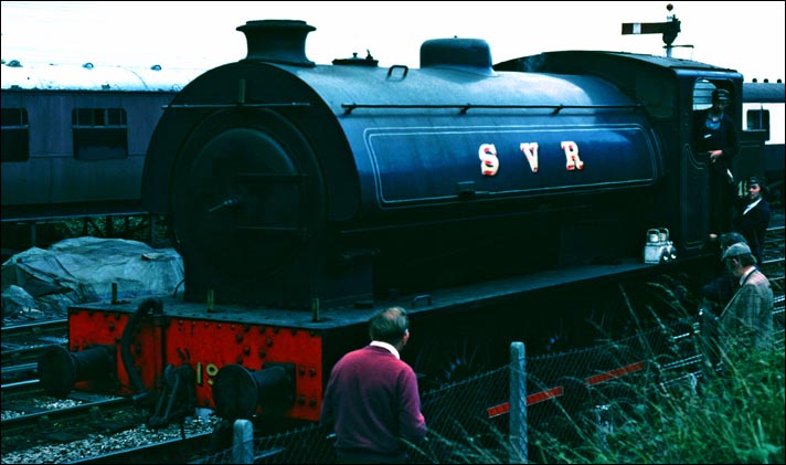 0-6-0ST with SVR on its tank