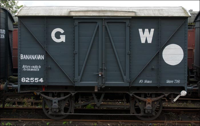 Great Western Railway 10 ton Banana van 82554