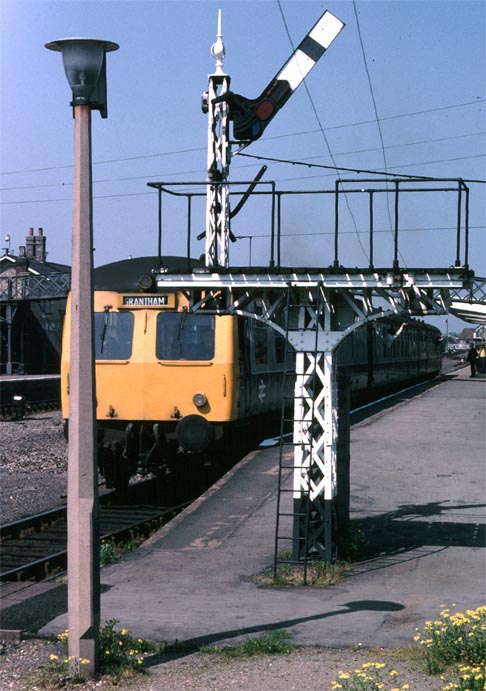 Boston station in BR days with one of the signals 