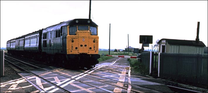 Class 31 on a Passenger train heading to Peterborough
