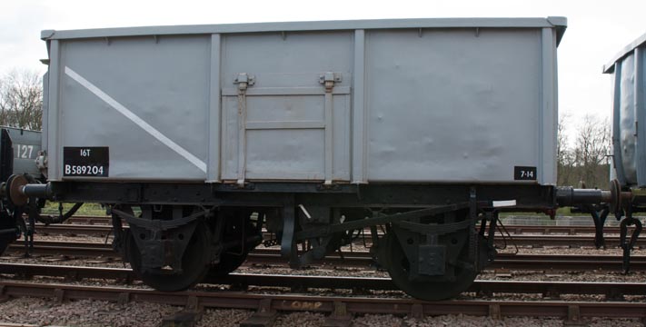 16T mineral wagon number B589204 