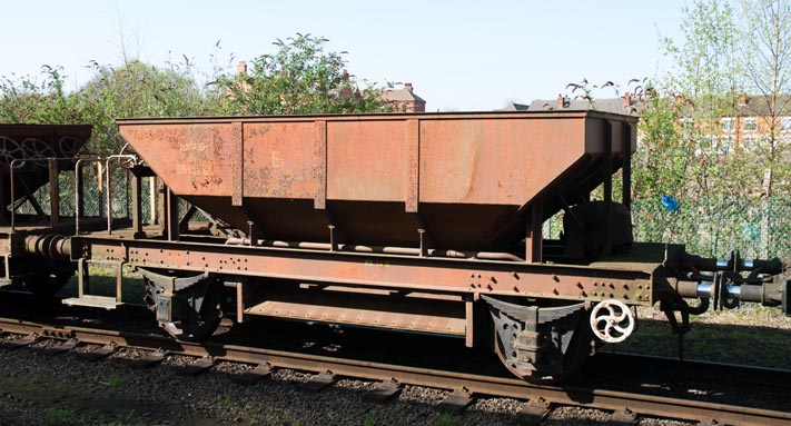 Dogfish Ballast wagon at the Great Central railway in 2011