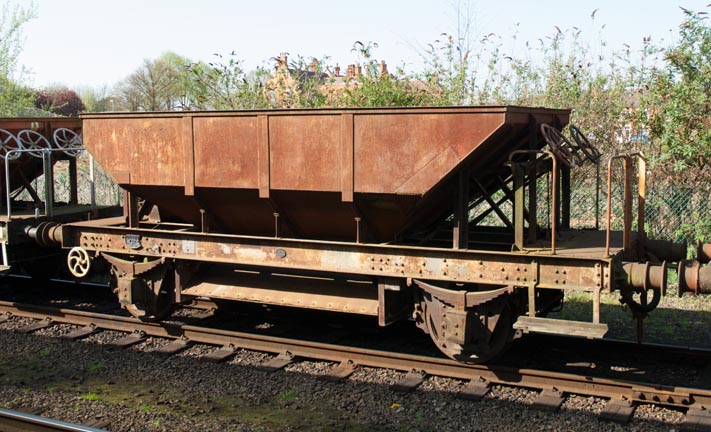 Dogfish Ballast wagon  at the Great Central railway in 2011