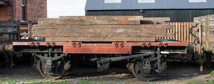 B505313 � BR 13T Conflat A wagon  