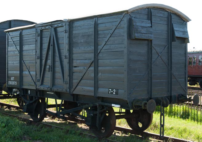 Covered 10T van  at the Mangapps Museum Railway
