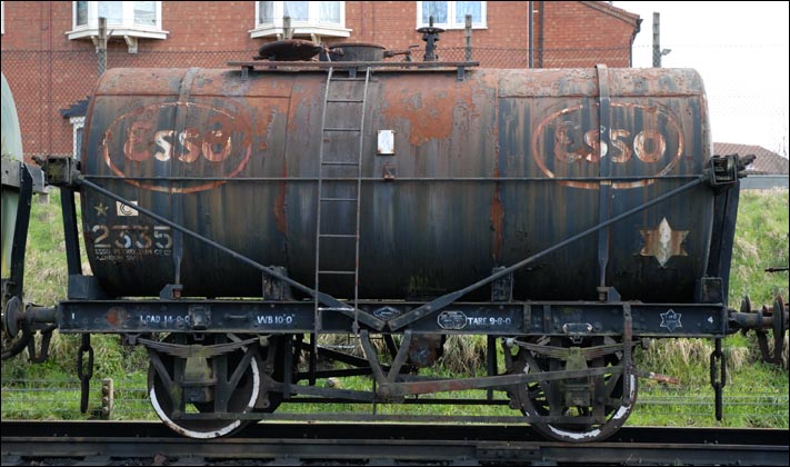 ESSO tank wagon number 2335 was at the Great Central Railway