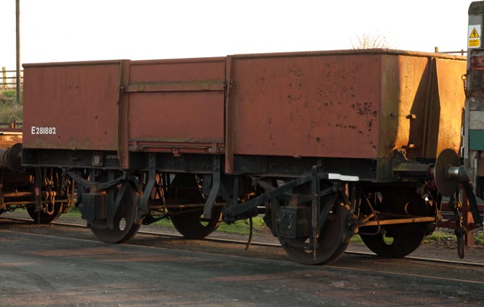 LNER 13 ton high sided steel open wagon E281882 