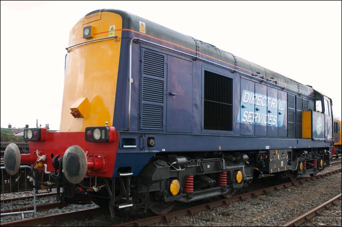 DRS Class 20213 was also at the Railfest 2012 Exhibition 