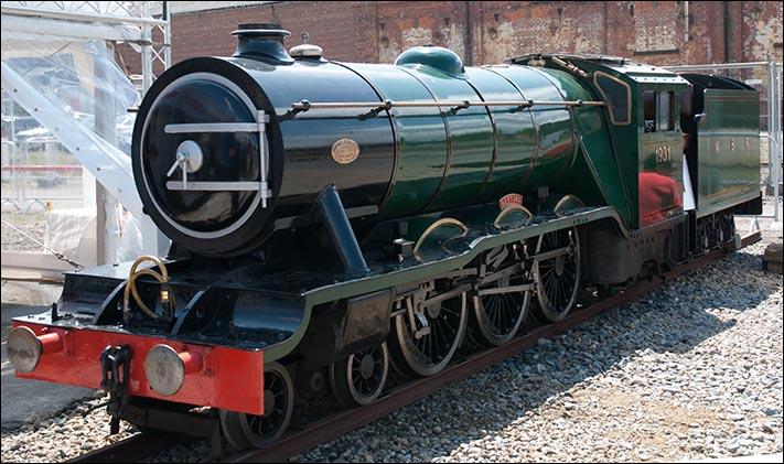 20 inch gauge steam outline diesel Hydraulic locomotive Neptune 