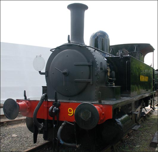 London and South Western Railway (LSWR) 0-4-0T Adams B4 dock tank at  the NRM in York
