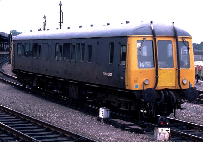 One car DMU in Dept use at York in BR days